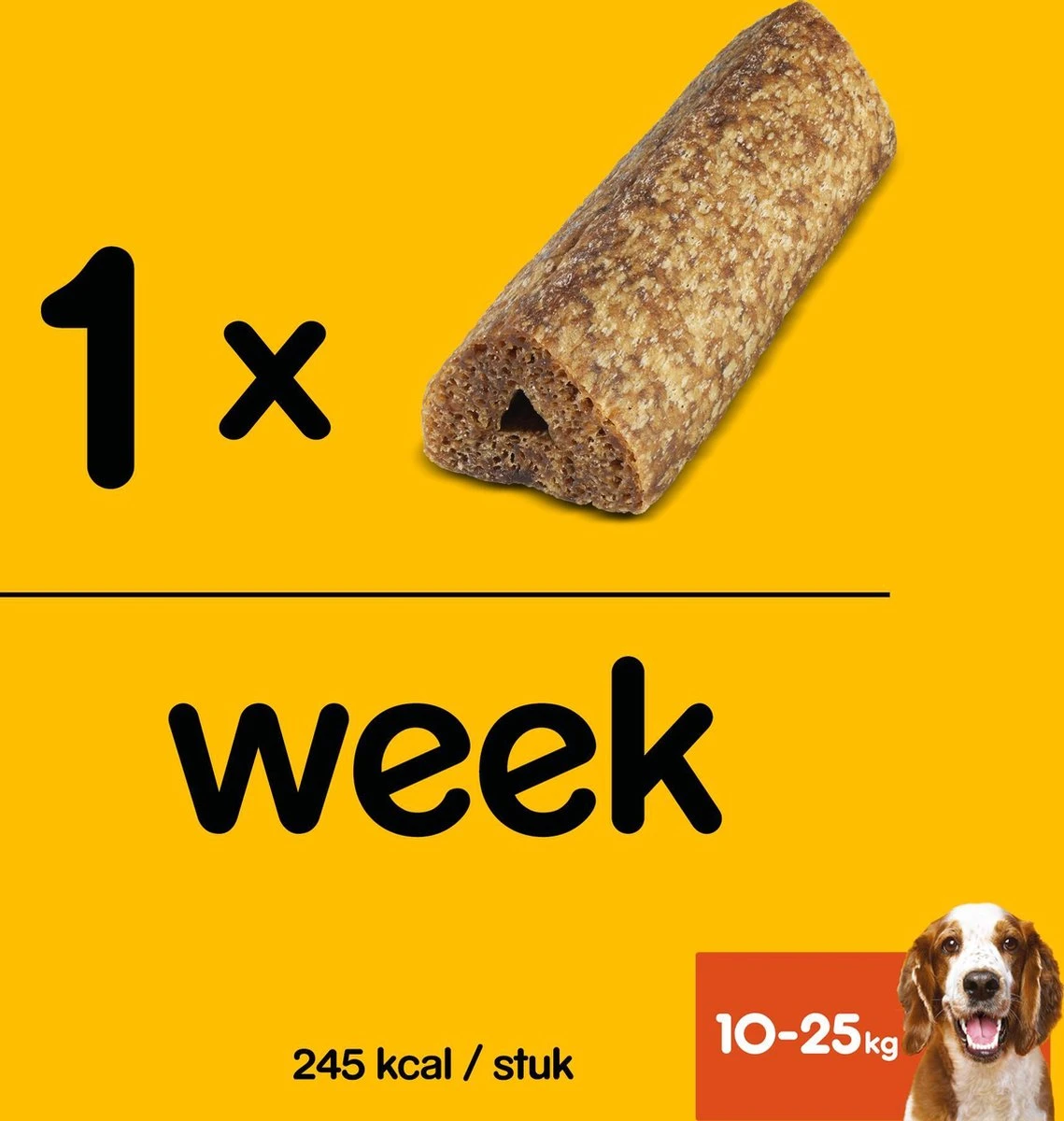 Pedigree Good Chew Hondensnack Medium - Rund - 14 X 88 Gr 4 Pedigree Good Chew Hondensnack Medium - Rund - 14 X 88 Gr - Image 2