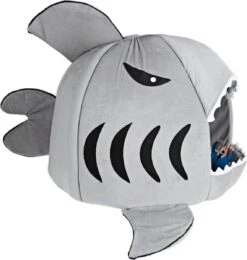 MikaMax Haai Hondenmand - Kattenmand - Dierenmand - Huisdierkussen - Mand Of Bed - Origineel - Extra Zacht Materiaal - 42 X 42 X 36 Cm -Huisdierbenodigdheden Korting 1140x1200 6