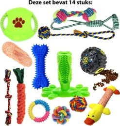 Filo Honden Speelgoed Set 14 Stuks - Hondenspeeltjes Knuffel - Hondenbal - Flostouw - Bot - Frisbee - Hondentouw - Hondenspeelgoed Intelligentie - Kauwspeelgoed Hond En Puppy - Bijtspeelgoed Hondenknuffel - Hondenspeeltje Met Piep 19 Filo Honden Speelgoed Set 14 Stuks - Hondenspeeltjes Knuffel - Hondenbal - Flostouw - Bot - Frisbee - Hondentouw - Hondenspeelgoed Intelligentie - Kauwspeelgoed Hond En Puppy - Bijtspeelgoed Hondenknuffel - Hondenspeeltje Met Piep -Huisdierbenodigdheden Korting 1142x1200