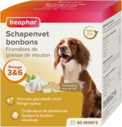 Beaphar Schapenvet Bonbons Knoflook Mini - 245 G -Huisdierbenodigdheden Korting 1147x1200 5