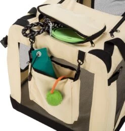 Autobench Nylon Bench Hond - Beige/Zwart - 68 X 41 X 51 Cm -Huisdierbenodigdheden Korting 1151x1200 11