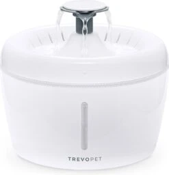 TrevoPet® Drinkfontein Kat - Waterfontein Kat - Kattenfontein - Fluisterstil - Drinkfontein - Drinkbak Kat - 2.5 Liter - Inclusief Filter - Wit -Huisdierbenodigdheden Korting 1157x1200 3