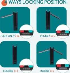 Nobleza Kattenluik Met Tunnel - 4 Vergrendelingsstanden - Weerbestendig - Binnen En Buiten - 28.5 X 25 Cm - Maat XL - Zwart -Huisdierbenodigdheden Korting 1161x1200 11