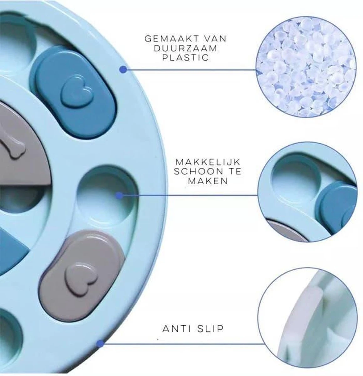 Joyha Honden Puzzel Met Gratis Hondenkam | Speelgoed | Speeltjes | Slow Feeder | Intelligentie | Denkspelletje | Puppyspeelgoed | Anti Schrokbak | Interactieve | Langzame Voerbak | Dog Puzzle | Hondenpuzzel 11 Joyha Honden Puzzel Met Gratis Hondenkam | Speelgoed | Speeltjes | Slow Feeder | Intelligentie | Denkspelletje | Puppyspeelgoed | Anti Schrokbak | Interactieve | Langzame Voerbak | Dog Puzzle | Hondenpuzzel - Image 9