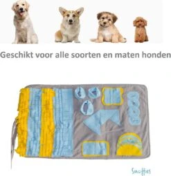 Snuffies Snuffelmat Jara 100x65cm - Snuffelmat – Snuffelmatten - Honden Speelgoed - Honden Speelgoed Intelligentie – Snuffelmat - Snuffelmat Hond - Snuffelmatten – Hersenwerk – Honden Speeltjes – Puppy - Puppy Speelgoed - Honden Denkspelletjes -Huisdierbenodigdheden Korting 1162x1200 8
