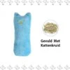 Merkloos EPIN | Kattenkruid Knuffeldier | Katten Speelgoed | Catnip | Kattenspeelgoed | BLAUW -Huisdierbenodigdheden Korting 1164x1200 9