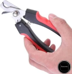 ElegaPet Professionele Nagelknipper Hond L - Rood Zwart - Dier - Nageltang Met Veiligheidsstop Nagelschaar -Huisdierbenodigdheden Korting 1165x1200 4