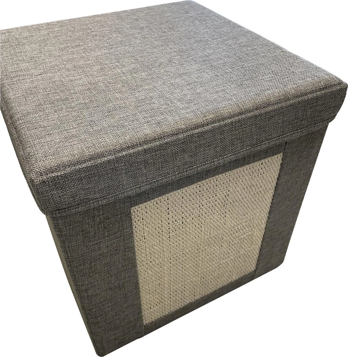 Adori Kattenhuis Met Poef Moon - Kattenmand - 36.5x36.5x36.5 Cm Grijs 4 Adori Kattenhuis Met Poef Moon - Kattenmand - 36.5x36.5x36.5 Cm Grijs - Image 2