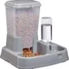 Relaxdays Voer-en Drinkbak 2 In 1- Honden Katten - Voederdispenser - Eetbak - Waterbak Donkergrijs -Huisdierbenodigdheden Korting 1170x1200 7