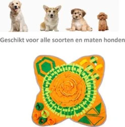 SNUFFIES® Snuffelmat Belle 60x50cm – Snuffelmat – Snuffelmatten - Honden Speelgoed - Honden Speelgoed Intelligentie - Snuffelmat Hond - Snuffelmatten – Hersenwerk – Honden Speeltjes – Puppy - Puppy Speelgoed - Honden Denkspelletjes -Huisdierbenodigdheden Korting 1174x1200 18