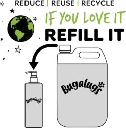 Bugalugs - Hondenshampoo - One In A Million - Alle Vachttypes - Fles Met Pompje - Vegan - 500 Ml -Huisdierbenodigdheden Korting 1180x1200 3