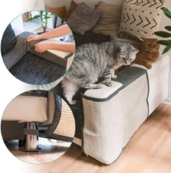 Navaris Katten Krabmat - Bescherming Van Meubels - Voor Banken En Stoelen - Krabbescherming - Voor De Linkerkant - Lichtbruin -Huisdierbenodigdheden Korting 1181x1200 20