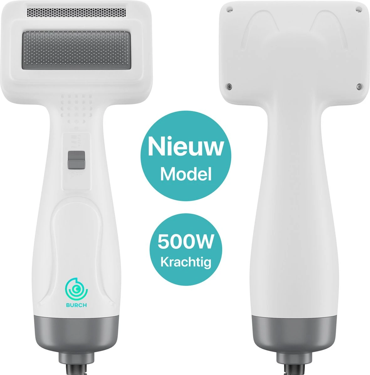 BURCH PetCare Ace - Waterblazer Voor Honden - Handzame Hondenföhn - RVS Borstel - 500W 11 BURCH PetCare Ace - Waterblazer Voor Honden - Handzame Hondenföhn - RVS Borstel - 500W - Image 9