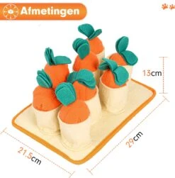 Premium Snuffelmat Voor Hond En Kat - Intelligentie Speelgoed - Snuffel Mat Puppy - IQ Hondenspeeltjes - Educatieve Training Huisdier - Snuffeltrainer Hondenpuzzel - Educatief Speelgoed - Vetalo -Huisdierbenodigdheden Korting 1182x1200 4