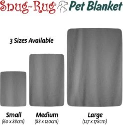 Snug-Rug Huisdier Deken Voor Honden En Katten – Small Slate Grey Kattendeken Hondendeken – Vetbed Hond Bench Bank Fleece Kat Dierendeken Kattendekentjes Kattendekentje Dierenmat Hondenmat Plaid Kattendekens Kattenplaid -Huisdierbenodigdheden Korting 1182x1200 7