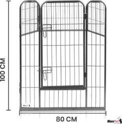 MaxxPet Puppyren - Hondenbench - Hondenren- Puppyren Met 8 Kennelpanelen - Staal -80 X 100 Cm Ø 210 Cm 18 MaxxPet Puppyren - Hondenbench - Hondenren- Puppyren Met 8 Kennelpanelen - Staal -80 X 100 Cm Ø 210 Cm -Huisdierbenodigdheden Korting 1186x1200 5