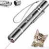 Merkloos Hoogwaardig Laserlampje Voor Katten | USB Oplaadbaar | 7 In 1 Laserpen | Laserpen | Zaklamp | Kattenspeeltje | Kattenspeelgoed | Zilver | Laserpointer Rood/groen | UV Licht -Huisdierbenodigdheden Korting 1187x1200 16