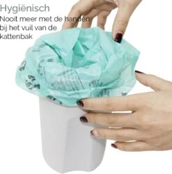 Fliksy Kattenbak Schep - Kattenbak Schepje Met Bakje - Kattenzakje - Katten - Haarverwijderaar - Kattenspeeltje -Huisdierbenodigdheden Korting 1187x1200 19