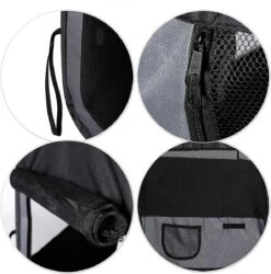 Meisterpet - XXL Opvouwbare Puppyren - 130 X 130 X 60 Cm - Met Gratis Dieren Verzorging Set T.w.v. €19.99 -Huisdierbenodigdheden Korting 1187x1200 8