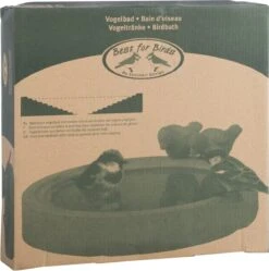 Esschert Design Vogelbad - Beton - 29 X 29 X 11 Cm -Huisdierbenodigdheden Korting 1188x1200 38