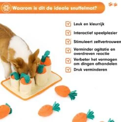 Premium Snuffelmat Voor Hond En Kat - Intelligentie Speelgoed - Snuffel Mat Puppy - IQ Hondenspeeltjes - Educatieve Training Huisdier - Snuffeltrainer Hondenpuzzel - Educatief Speelgoed - Vetalo -Huisdierbenodigdheden Korting 1189x1200 14