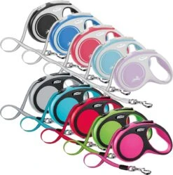 Flexi Rollijn New Comfort Tape L 8 M - Hondenriem - Blauw&Lichtgrijs -Huisdierbenodigdheden Korting 1192x1200