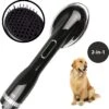 RoiPets® Hondenfohn 2 In 1 – 1000W - Honden Droger – Met Borstel - Waterblazer - Haar Verzorging - Honden Borstel Zwart - Honden/Katten/Dieren -Huisdierbenodigdheden Korting 1192x1200 8