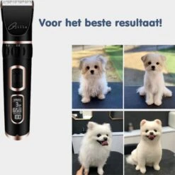 Tjilla Professionele Dieren/honden Tondeuse Set Extra Krachtig - Honden Trimmer - Lang Of Kortharige Huisdieren Katten & Honden - Draadloos - Weinig Geluid -Huisdierbenodigdheden Korting 1194x1200 3