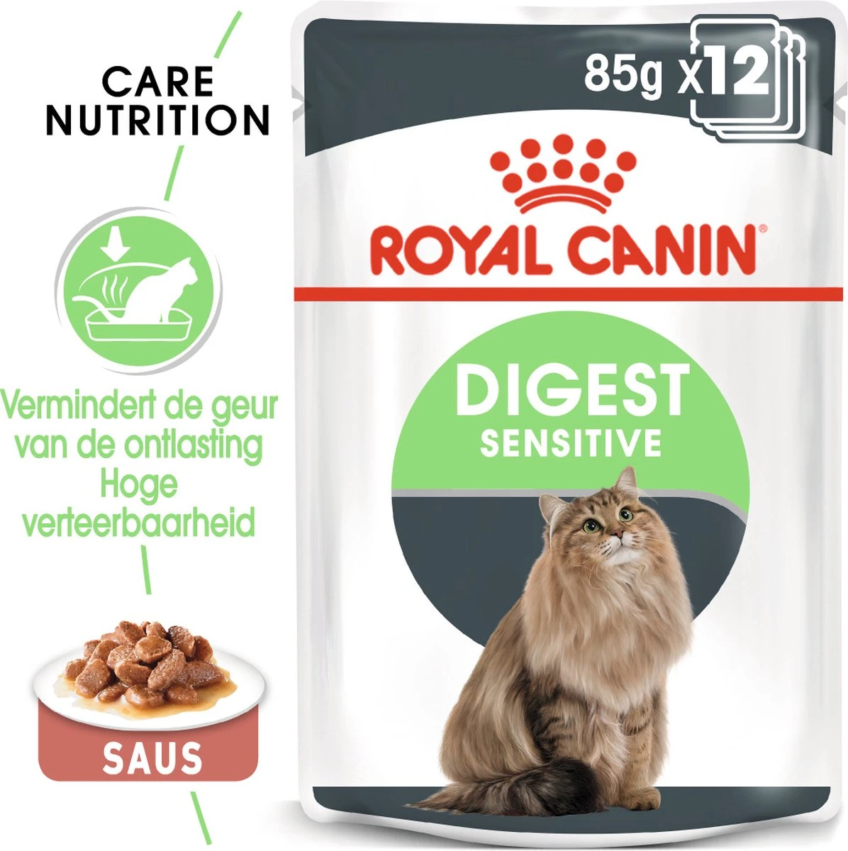 Royal Canin Wet Digest Sensitive (12X85 GR) 8 Royal Canin Wet Digest Sensitive (12X85 GR) - Image 6