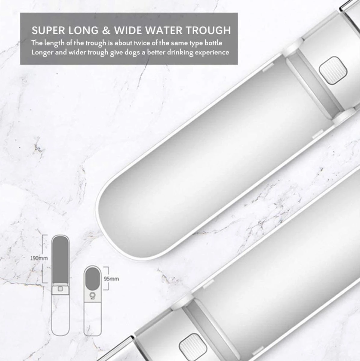 Vouwbare Honden Waterfles 420ml - Honden Fles Water - Honden Bidon - Honden Drinkfles - Paars 6 Vouwbare Honden Waterfles 420ml - Honden Fles Water - Honden Bidon - Honden Drinkfles - Paars - Image 4