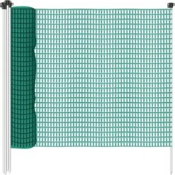 Verplaatsbare Net Afrastering Groen 80cm Hoog - 20m -Huisdierbenodigdheden Korting 1198x1200 19