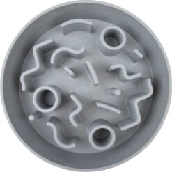 District 70 BAMBOO Slowfeeder - Stijlvolle Anti-schrok Voerbak Voor Honden - In De Kleur Merengue, Ice Blue En Donkergrijs – Maat Small Of Large - Kleur: Merengue, Maat: Small Ø21 Cm (1200 ML) -Huisdierbenodigdheden Korting 1198x1200 24