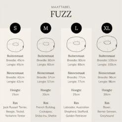 District 70 FUZZ - Hondenmand Comfortabel En Zacht Pluche - Zand, Oudroze, Donkergrijs En Lichtgrijs In S/M/L/XL - Maat: Medium, Kleur: Zand -Huisdierbenodigdheden Korting 1198x1200 39