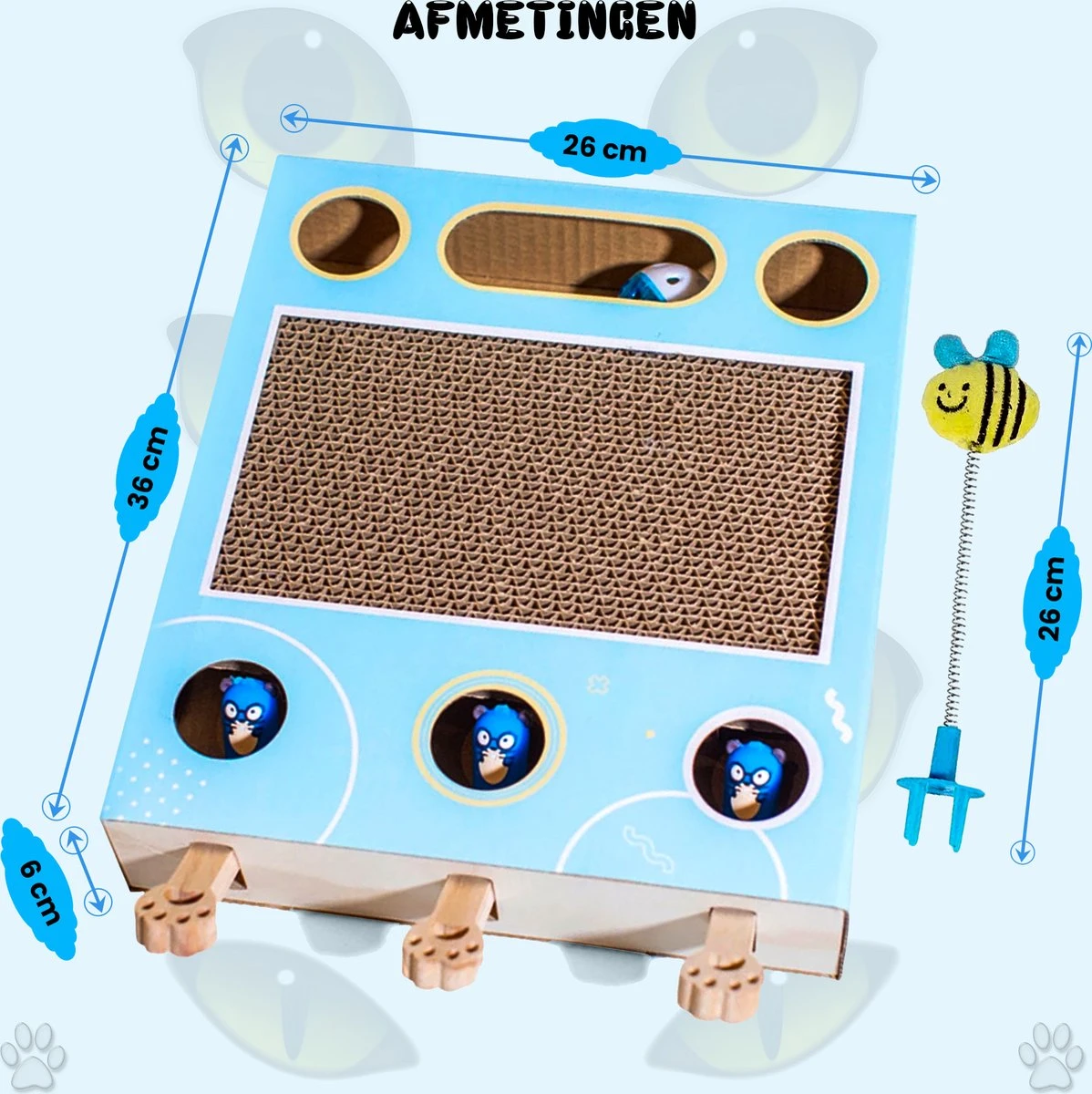 Sla De Mol Kattenspeeltje - Katten Speelgoed - Kattenspeelgoed - Kattenspeeltjes - Kattenspeeltjes Intelligentie - Kattenspeelgoed Intelligentie 7 Sla De Mol Kattenspeeltje - Katten Speelgoed - Kattenspeelgoed - Kattenspeeltjes - Kattenspeeltjes Intelligentie - Kattenspeelgoed Intelligentie - Image 5