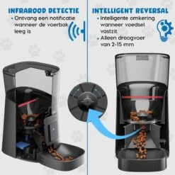 Pawzle Automatische Voerbak - Voerautomaat - Voederbak Kat & Hond - Camera, App En WiFi - Zwart 15 Pawzle Automatische Voerbak - Voerautomaat - Voederbak Kat & Hond - Camera, App En WiFi - Zwart -Huisdierbenodigdheden Korting 1199x1200 11