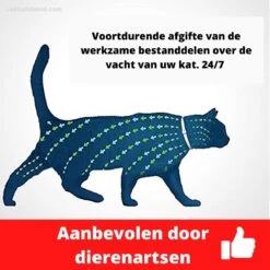 Biologische Vlooien- En Tekenband Voor Katten - BLAUW - Zonder Giftige Pesticiden - Veilig En Verantwoord -Huisdierbenodigdheden Korting 1199x1200 30