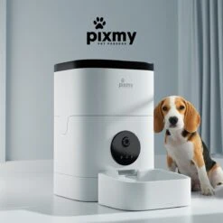 PIXMY - Automatische Voerbak Kat - 4L - Wi-Fi - Met App En Full HD Camera - Voerbak Kat -Huisdierbenodigdheden Korting 1199x1200 36