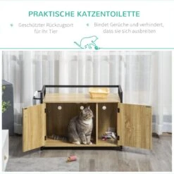 PawHut Katzentoilett Mit Griff D31-053 17 PawHut Katzentoilett Mit Griff D31-053 -Huisdierbenodigdheden Korting 1199x1200 38