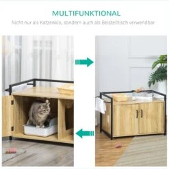 PawHut Katzentoilett Mit Griff D31-053 20 PawHut Katzentoilett Mit Griff D31-053 -Huisdierbenodigdheden Korting 1199x1200 41