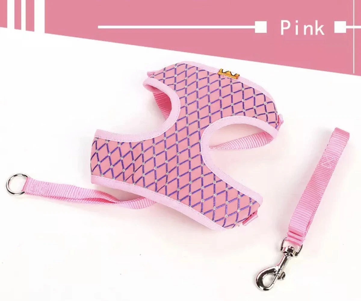 Merkloos Kattentuigje Met Looplijn - Kattenharnas - Kittentuigje - Kattenriem Met Looplijn - Kitten Tuigje Verstelbaar - Roze - Ixen 3 Merkloos Kattentuigje Met Looplijn - Kattenharnas - Kittentuigje - Kattenriem Met Looplijn - Kitten Tuigje Verstelbaar - Roze - Ixen