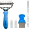 TwinQ Vachtverzorgingsset Hond/kat - Professionele 2-zijdige Ondervacht Kam - Klittenkam Voor Honden En Katten - Verwijderd Klitten En Voorkomt Haaruitval - Incl. Vlooienkam En Tandenborstel 1 TwinQ Vachtverzorgingsset Hond/kat - Professionele 2-zijdige Ondervacht Kam - Klittenkam Voor Honden En Katten - Verwijderd Klitten En Voorkomt Haaruitval - Incl. Vlooienkam En Tandenborstel -Huisdierbenodigdheden Korting 1200x1004