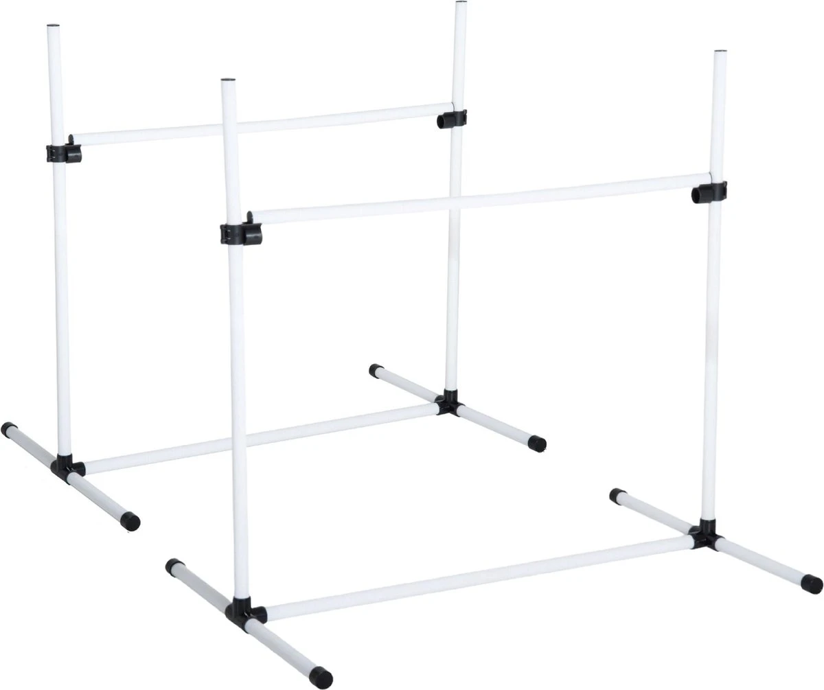 Agility Voor De Hond - Horde - Twee Hordes - Horde Set - Tot 95 Cm - Honden Behendigheidsset - Horde - Agility Voor De Hond 3 Agility Voor De Hond - Horde - Twee Hordes - Horde Set - Tot 95 Cm - Honden Behendigheidsset - Horde - Agility Voor De Hond