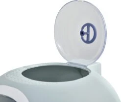 PawHut Kattentoilet Kattenbak Dakraam Bodembak Schep Draagbaar PP ABS D31-012 -Huisdierbenodigdheden Korting 1200x1016 8