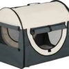 PawHut Hondenbox Inklapbare Hondentransportbox Dier 2 Kleuren 5 Maten 1O-T46O-R3DG-2 -Huisdierbenodigdheden Korting 1200x1019 2