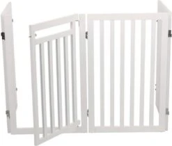 Trixie Hondenhek Met Deur Wit - 60-160 X 81 CM 21 Trixie Hondenhek Met Deur Wit - 60-160 X 81 CM -Huisdierbenodigdheden Korting 1200x1021 1