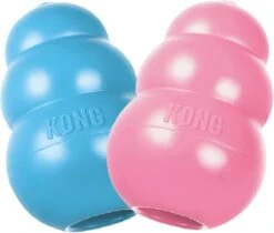 Kong Puppy - Kauwbot Hondenspeelgoed Small - Kauwbot - 85mm X 42mm - Groen/Wit -Huisdierbenodigdheden Korting 1200x1022 8