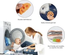 ALG-Shop - Haarverwijderaar Voor Huisdieren - 2 Stuks - Wasmachine Reiniger - Hondenhaar Verwijderaar Voor Wasmachine En Droger - Pluispootjes -Huisdierbenodigdheden Korting 1200x1025 1