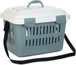 Beeztees Reismand Gulliver Midi Lichtblauw - Wit 45 X 33 X 33 Cm -Huisdierbenodigdheden Korting 1200x1028 10