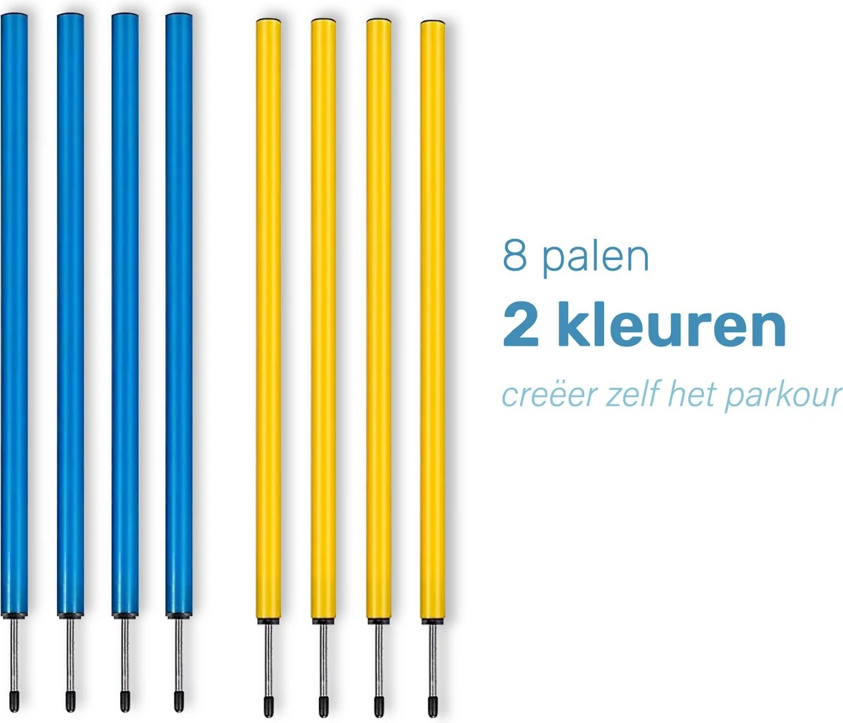 Agility Voor De Hond - 16 Delig - Agility Set - Hondentunnel - Horde - Slalom Palen - Honden Training Set - Honden Behendigheidsset - Agility Toestellen 5 Agility Voor De Hond - 16 Delig - Agility Set - Hondentunnel - Horde - Slalom Palen - Honden Training Set - Honden Behendigheidsset - Agility Toestellen - Image 3