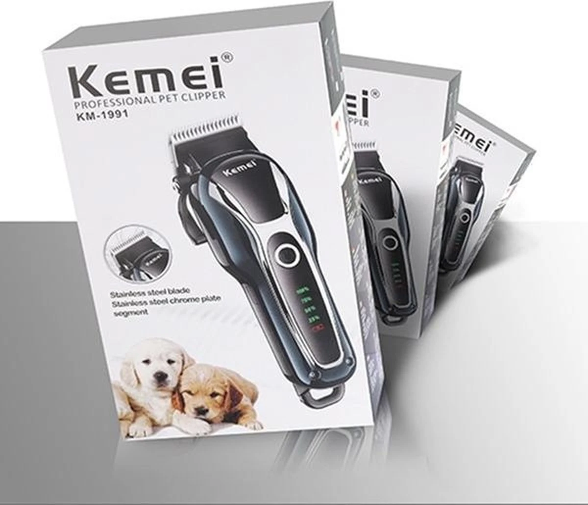 Merkloos Dierentondeuse + Haren Verwijderaar - Scheerapparaat Voor Honden En Katten - 4 Opzetstukken - Oplaadbaar - Draadloos - Stil - Verschillende Haar En Vachtlengtes - Hondentrimmer - Honden Trimmer - Honden Knippen - Haren Knippen 6 Merkloos Dierentondeuse + Haren Verwijderaar - Scheerapparaat Voor Honden En Katten - 4 Opzetstukken - Oplaadbaar - Draadloos - Stil - Verschillende Haar En Vachtlengtes - Hondentrimmer - Honden Trimmer - Honden Knippen - Haren Knippen - Image 4